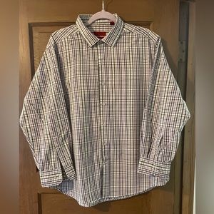 Alfani button down shirt. Can be worn casual or dressed up